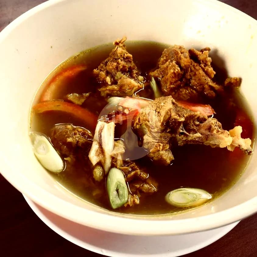 Soup bebalung berkuah bening